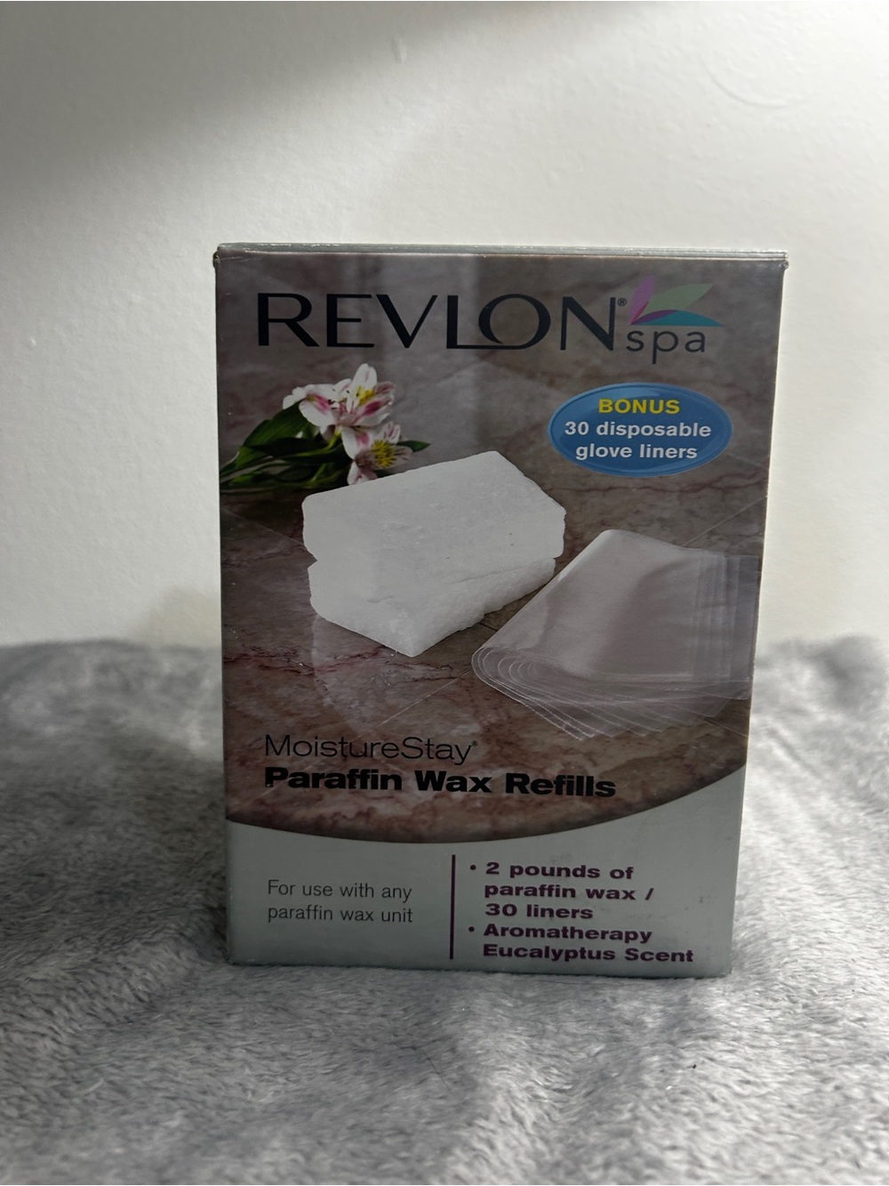 Revlon Spa MoistureStay Paraffin Wax Refills - White